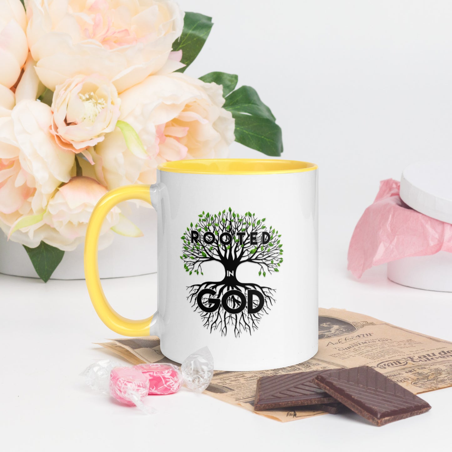 ROOTED GOD Mug With Colors