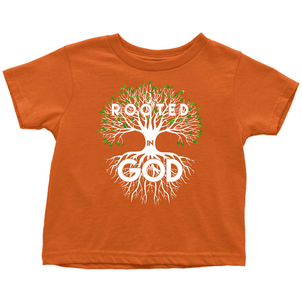 Toddler's Rooted in God Shirts