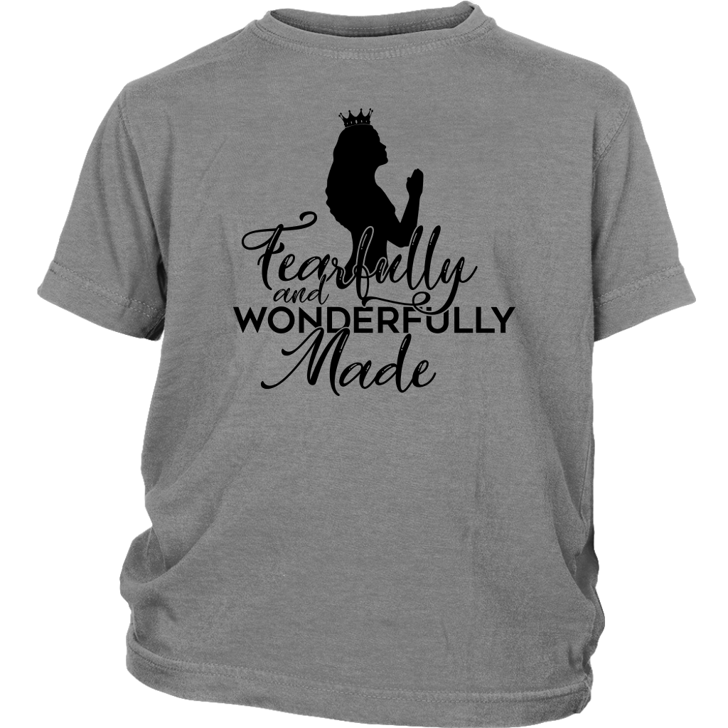 Youth Girl's Fearfully & Wonderfully Made Shirts