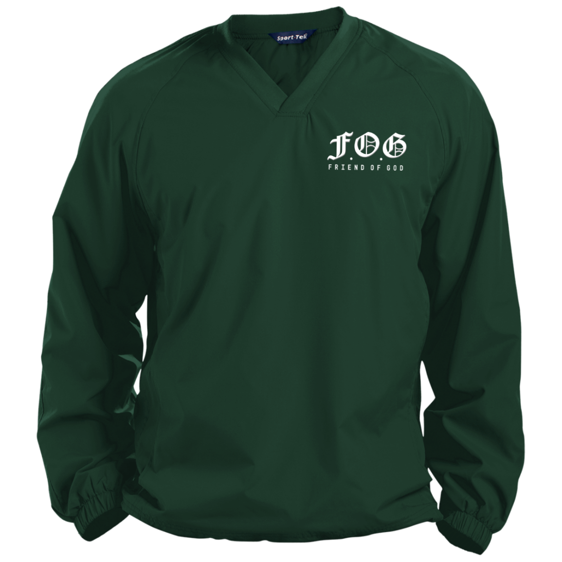 Men's Friend of God Pullover V-Neck Windshirt