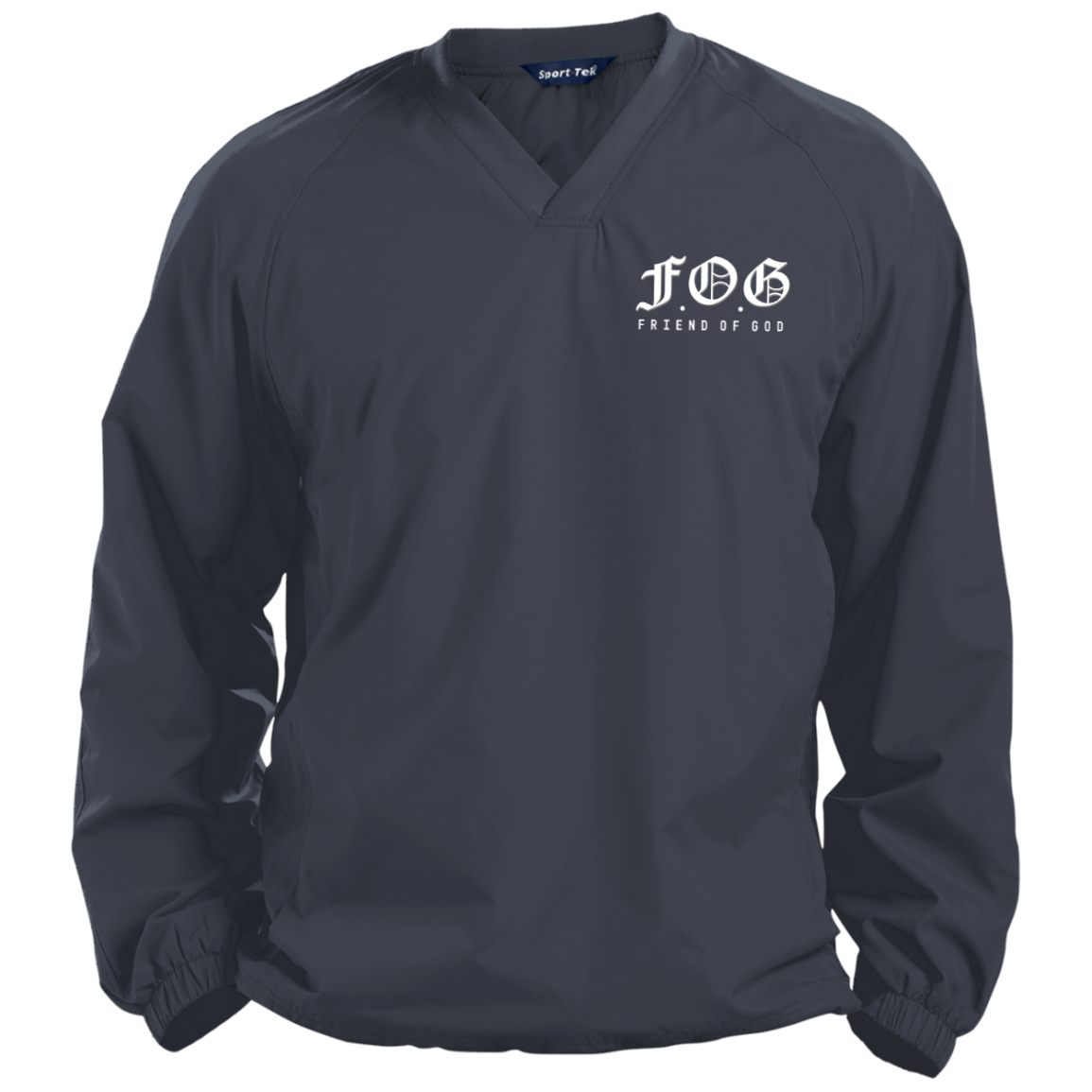 Men's Friend of God Pullover V-Neck Windshirt