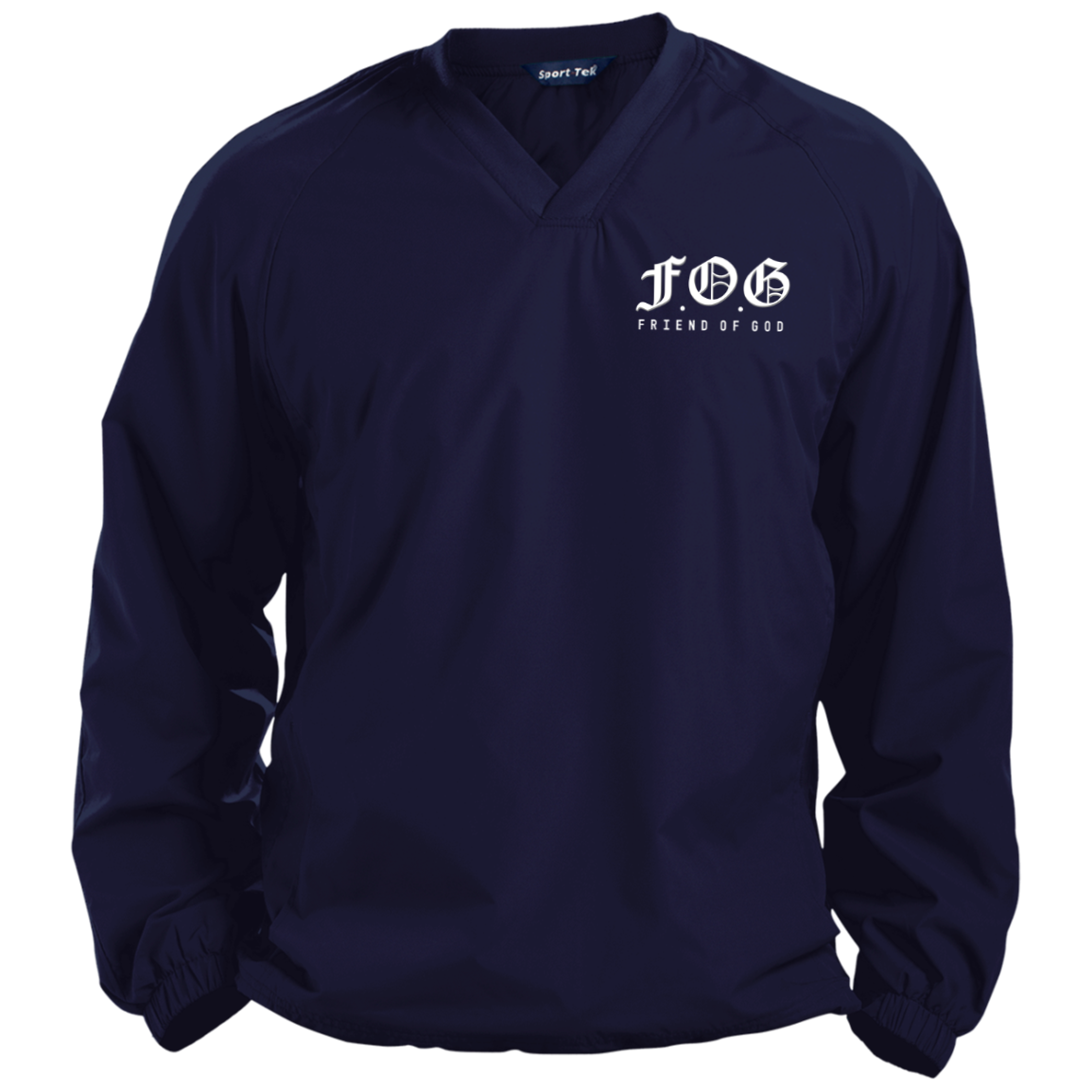 Men's Friend of God Pullover V-Neck Windshirt