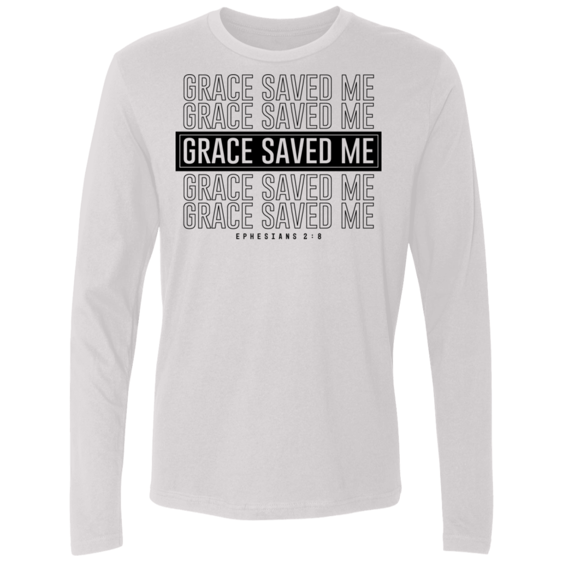 Men's Grace Saved Me Long Sleeve Shirts