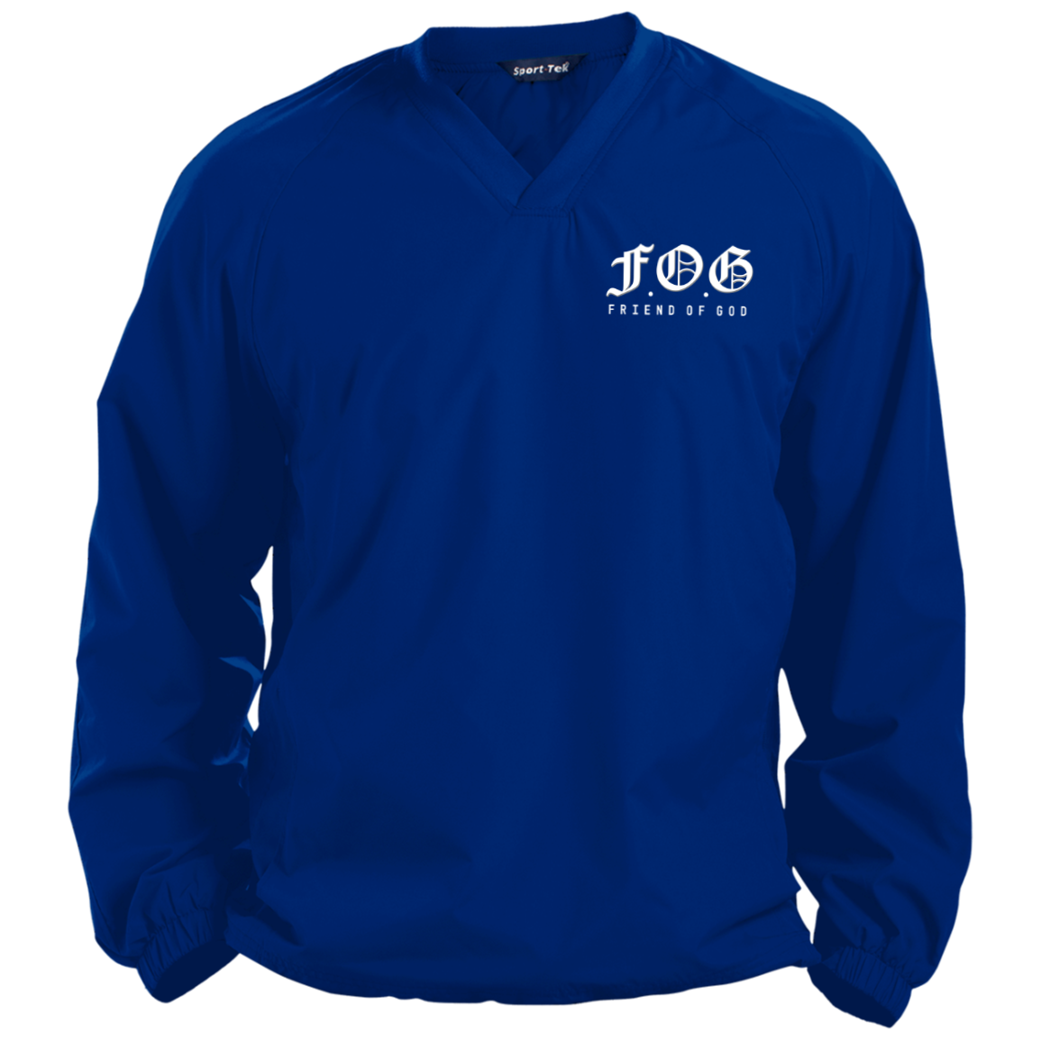 Men's Friend of God Pullover V-Neck Windshirt