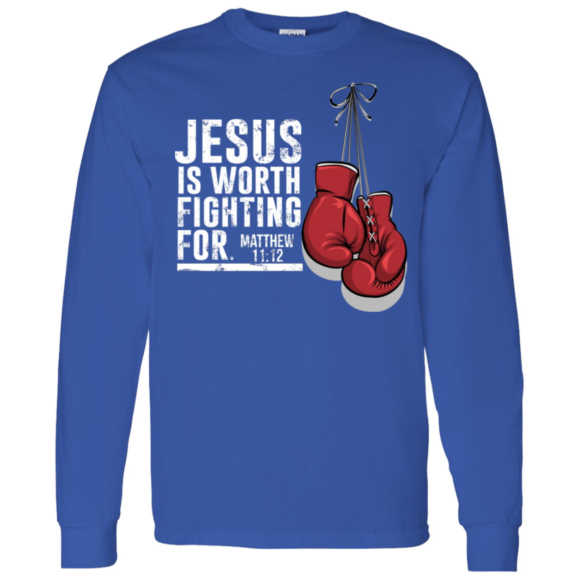 Men's Matthew 11:12 Long Sleeve Shirts