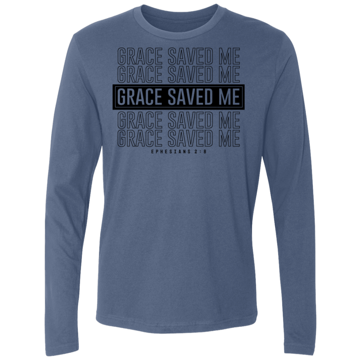 Men's Grace Saved Me Long Sleeve Shirts