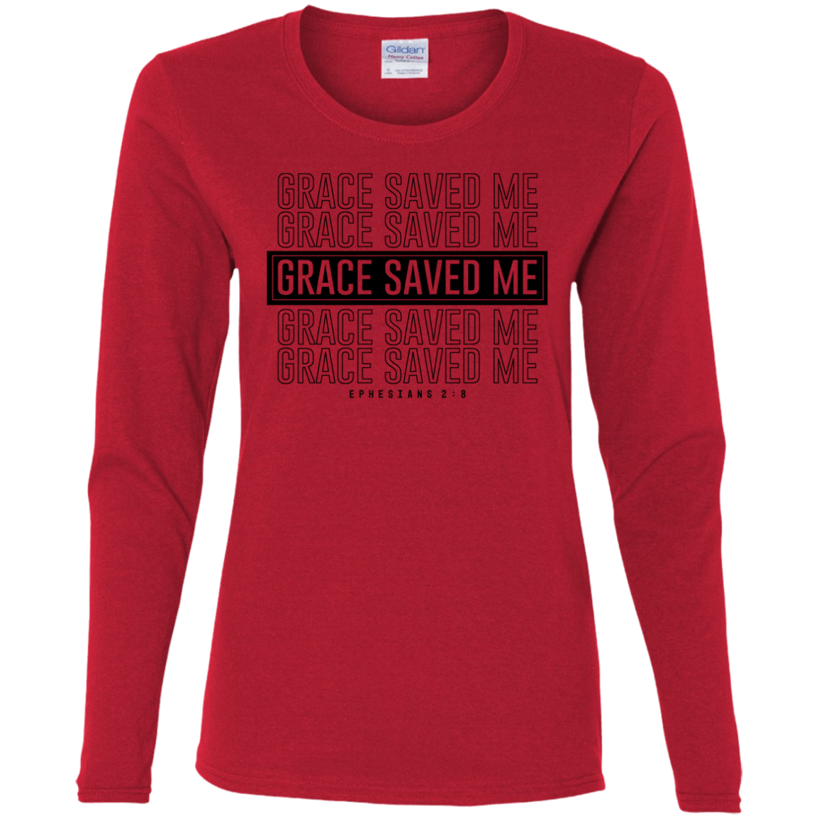 Women's Grace Saved Me Long Sleeve Shirts