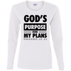 Women's God's Purpose Long Sleeve Shirts
