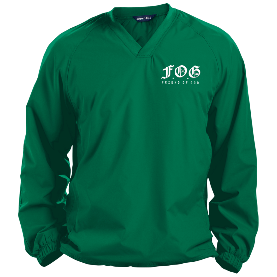 Men's Friend of God Pullover V-Neck Windshirt