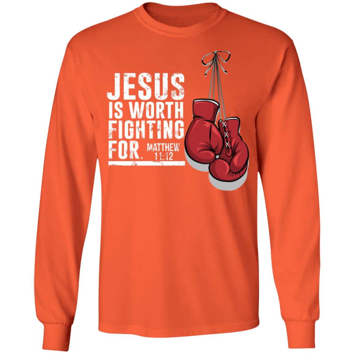 Men's Matthew 11:12 Long Sleeve Shirts