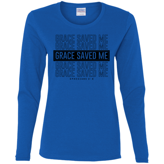 Women's Grace Saved Me Long Sleeve Shirts