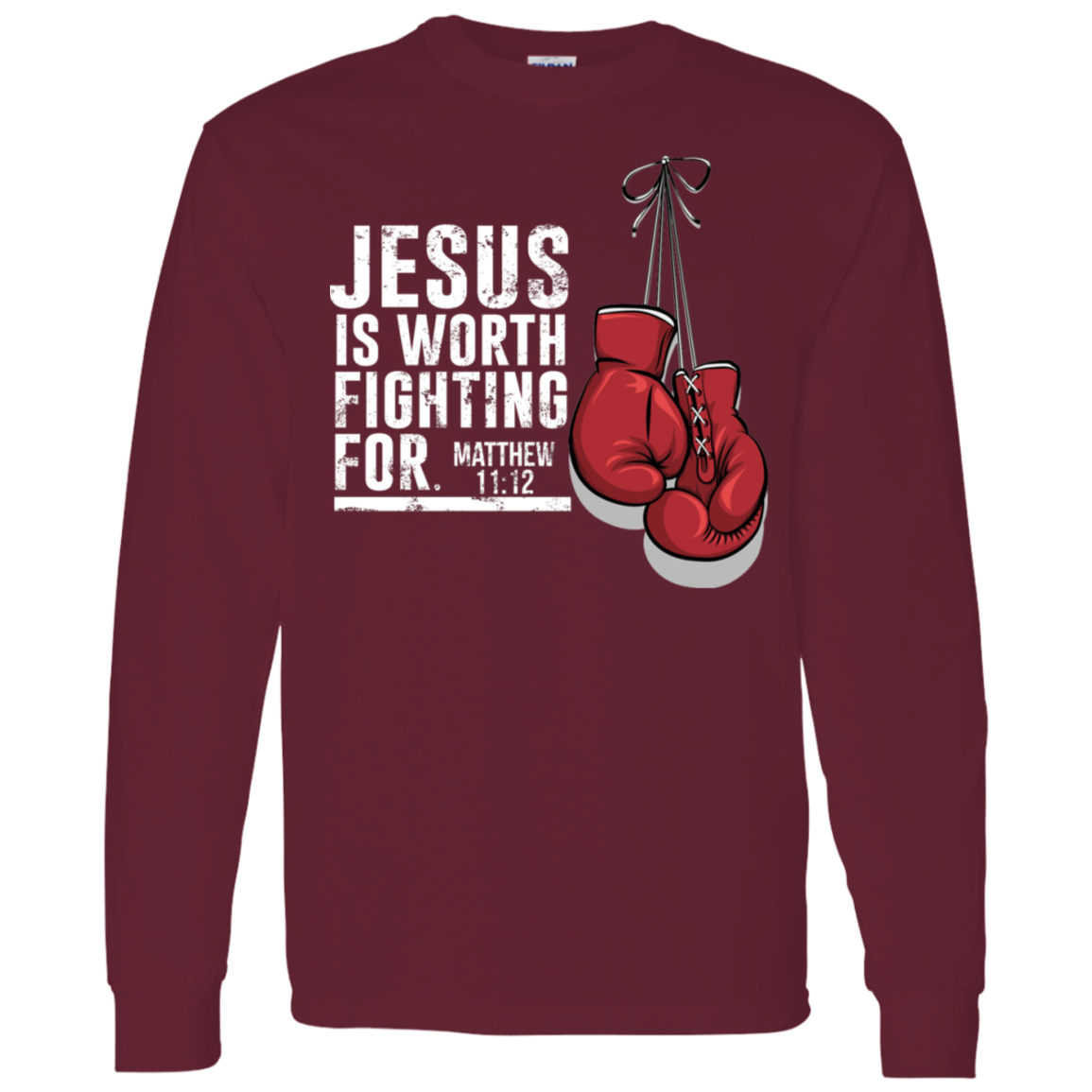 Men's Matthew 11:12 Long Sleeve Shirts