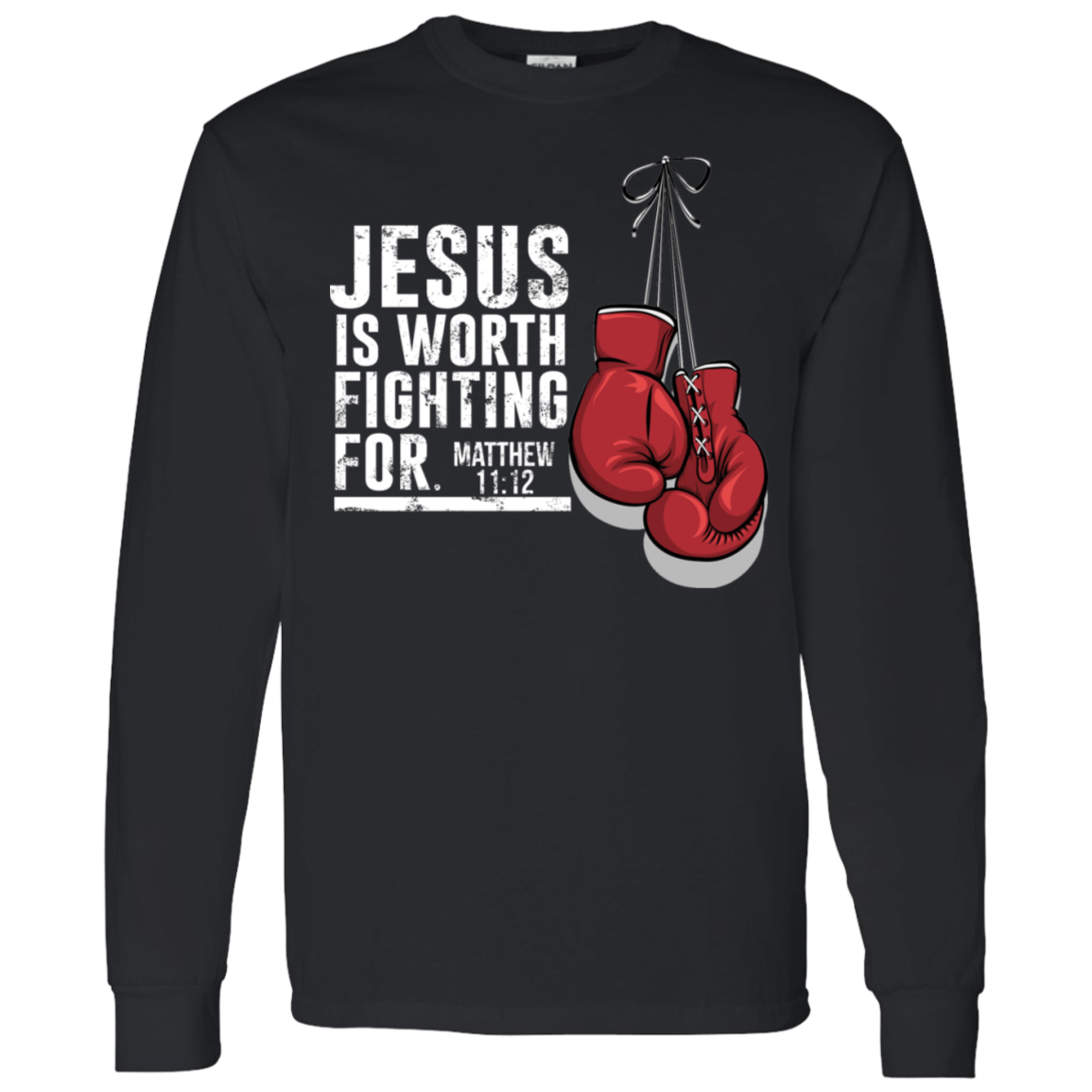 Men's Matthew 11:12 Long Sleeve Shirts