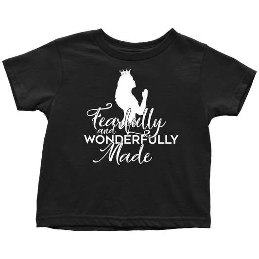 Toddler Girl's Fearfully & Wonderfully Made Shirts