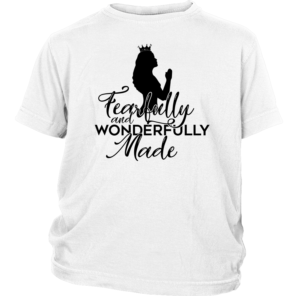 Youth Girl's Fearfully & Wonderfully Made Shirts