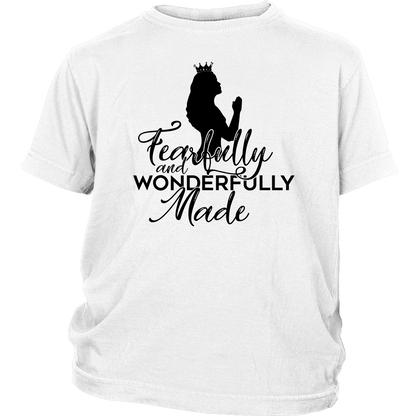 Youth Girl's Fearfully & Wonderfully Made Shirts