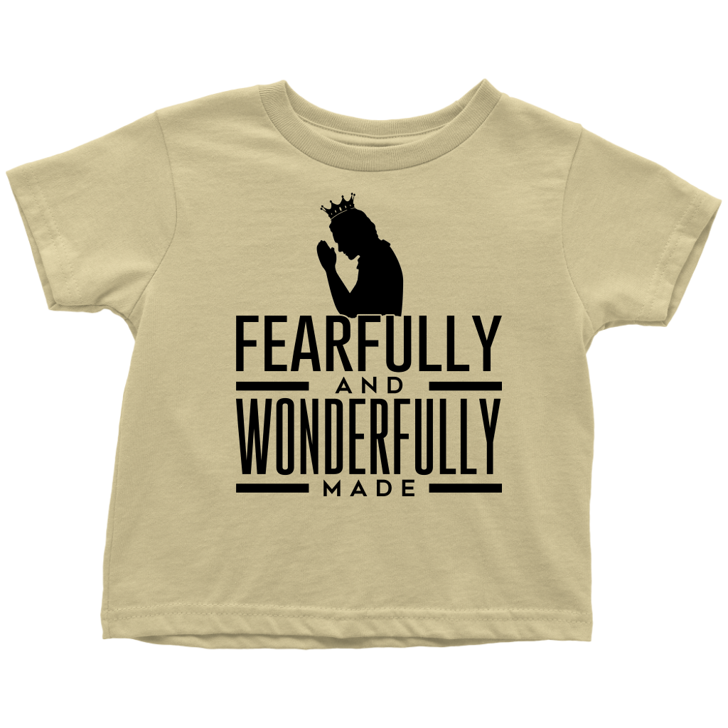 Toddler Boy's Fearfully & Wonderfully Made Shirts