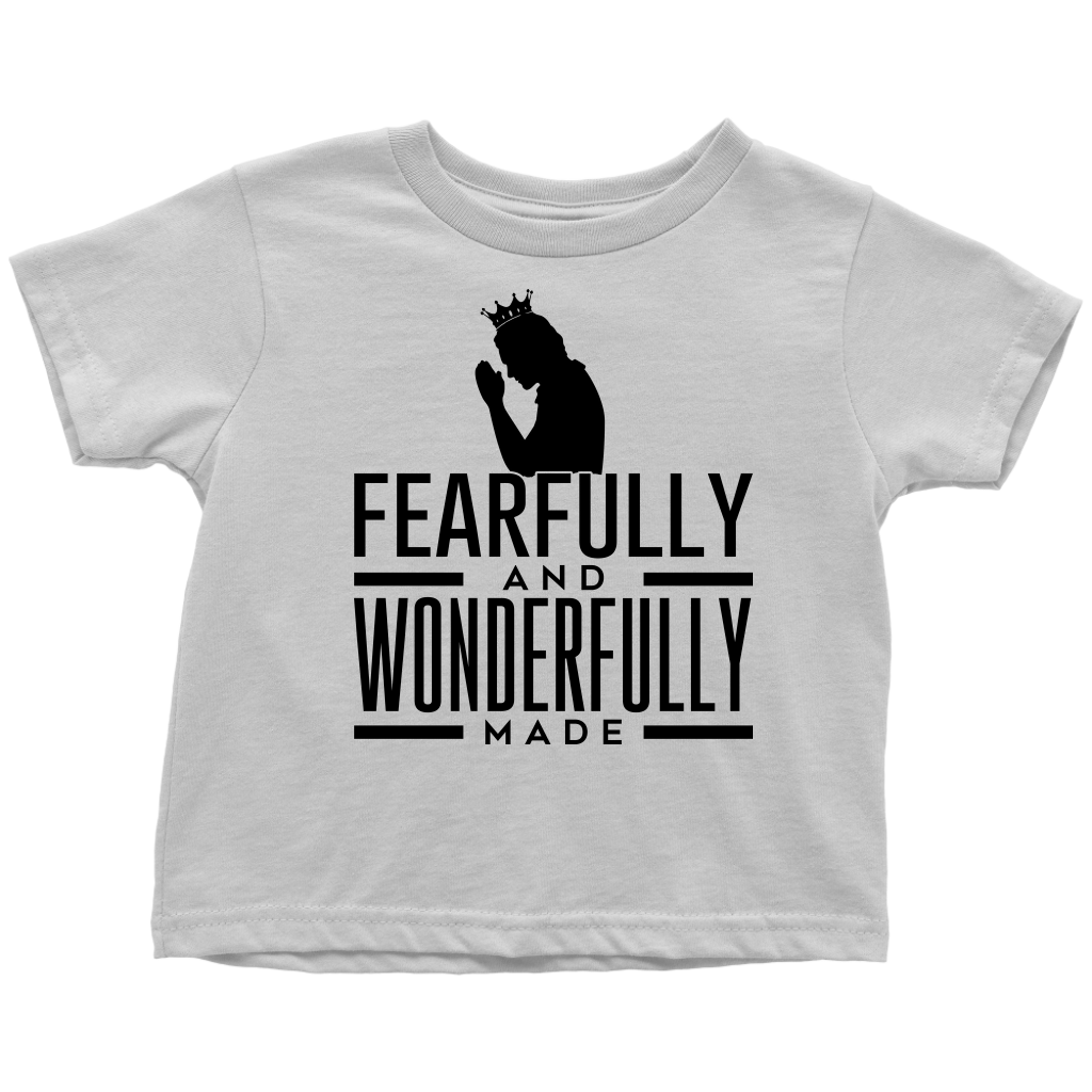 Toddler Boy's Fearfully & Wonderfully Made Shirts