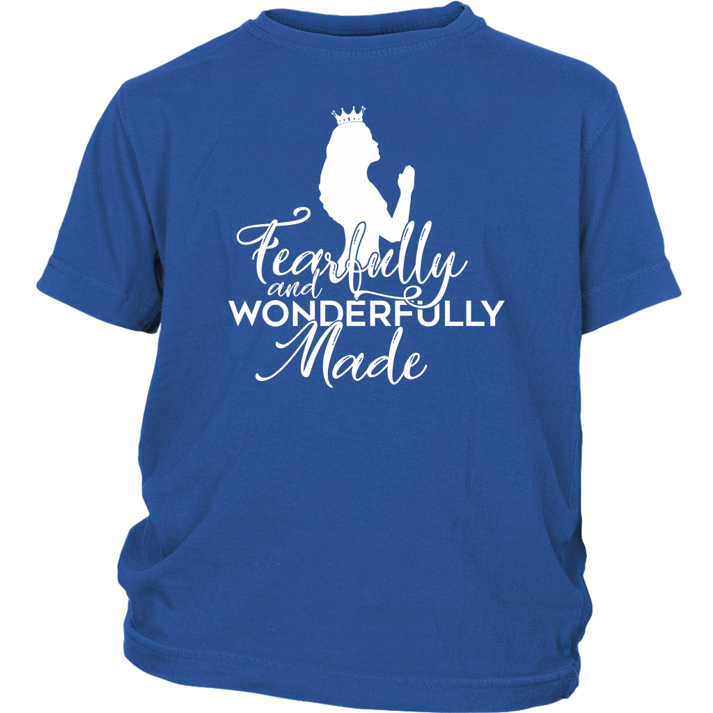 Youth Girl's Fearfully & Wonderfully Made Shirts