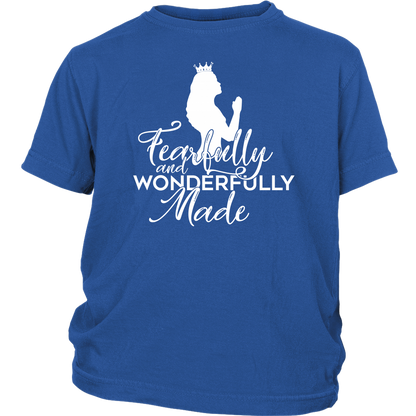 Youth Girl's Fearfully & Wonderfully Made Shirts