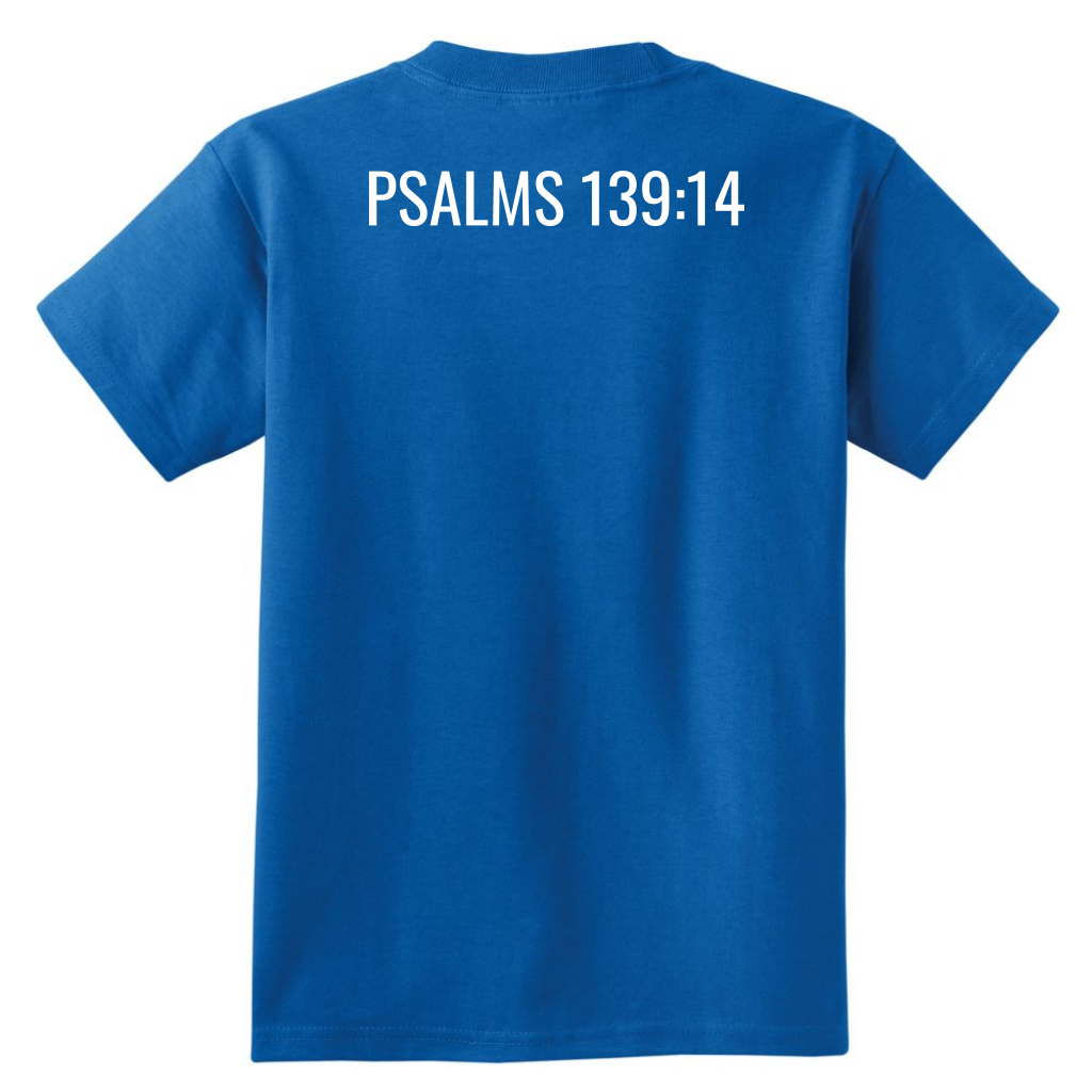 Youth Girl's Fearfully & Wonderfully Made Shirts