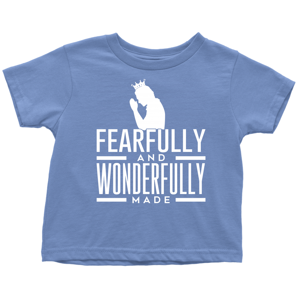 Toddler Boy's Fearfully & Wonderfully Made Shirts